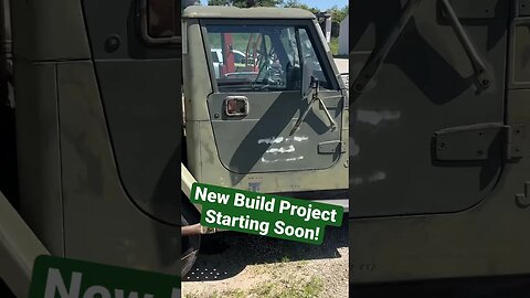 New build project starting soon, So excited! #viral #awesome #jeep #truck #jeepreparation #shop