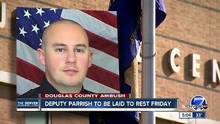 Funeral services for Douglas County Deputy Zackari Parrish set for Friday in Highlands Ranch