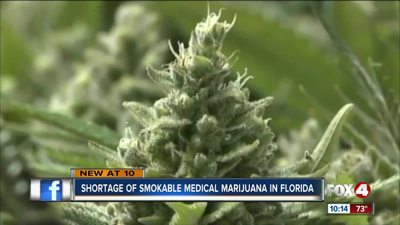 Shortage of medical marijuana in Florida