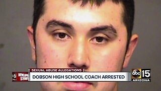 Dobson HS coach arrested for sexual conduct with two female athletes