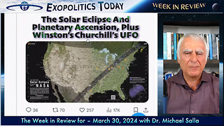 The Solar Eclipse and Planetary Ascension, Plus Winston’s Churchill’s UFO Coverup