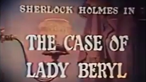 SHERLOCK HOLMES TV #2 (1954)
