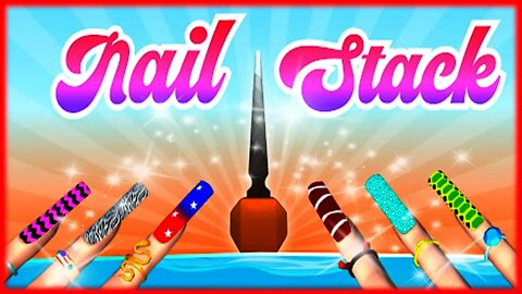Nail Stack! Walkthrough 💅🤭 Part 2 Lvl 6-10 -||- Gameplay All Levels (iOS & Android)
