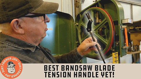 Best Bandsaw Blade Tension Handle Yet!