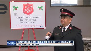 Salvation Army rings in this year's Red Kettle Campaign
