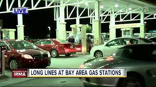 Floridians line up for fuel, prepare to evacuate ahead of Irma