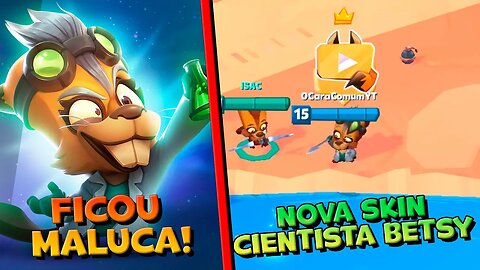 TESTEI TODAS AS NOVAS SKINS DA ATUALIZAÇÃO DO BRAWL STARS , novas