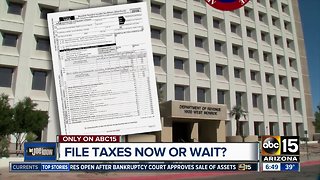 Should you file your taxes now or wait?