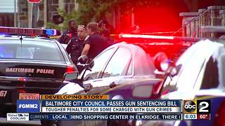 Amended handgun sentencing bill passes Baltimore City Council
