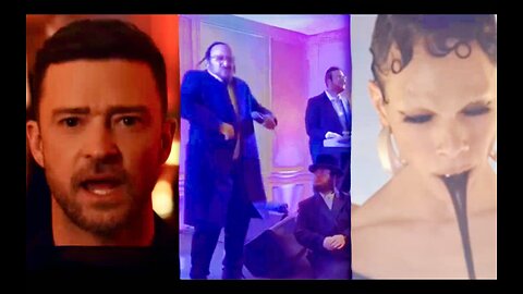 Justin Timberlake No Angels Satanic Music Video Black Goo Hollywood Bring Out The Donkey Jewish Rap