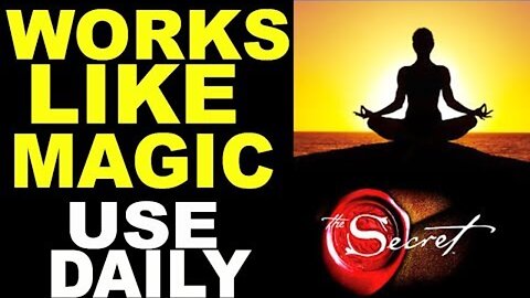 Law of Attraction Morning Meditation that Works Like MAGIC (LISTEN TO EVERY MORNING)