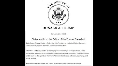 Trump opens a new office, the globalists move forward with agenda