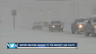 Midwest, South deal with dangerous winter storm