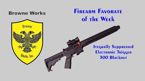 FF of the week #15 - 300BLK Suppressed & Electronic
