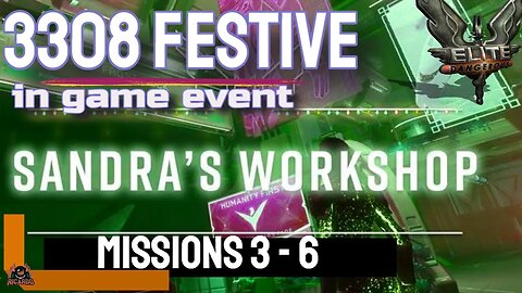 Sandra's Workshop Part 2 Mission 4 5 & 6 //Elite Dangerous
