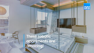 These robotic apartments are amazing!