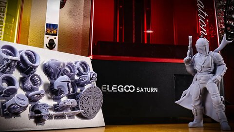 2021 Hands Down Best Printer For The Money - Elegoo Saturn 4k Mono Resin 3D Printer