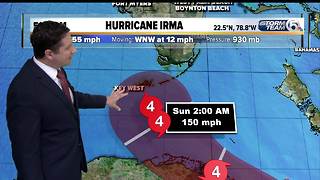 5 a.m. Saturday Irma update