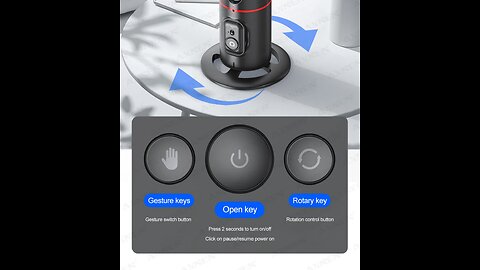 Selfie Desktop Face Tracking Gimbal for Tiktok Smartphone Live