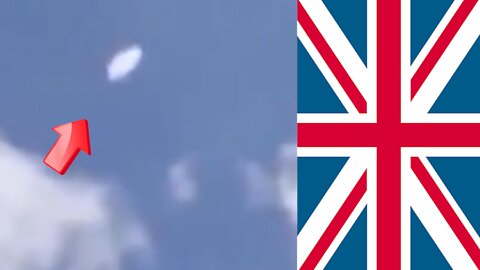 White UFO sighting over London England in 2019 [Space]