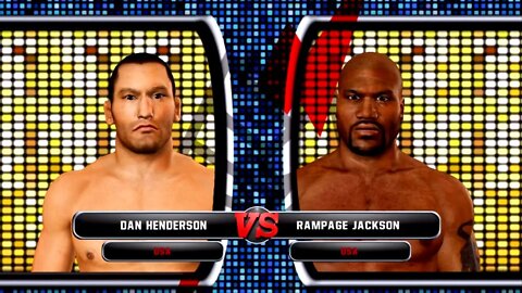 UFC Undisputed 3 Gameplay Rampage Jackson vs Dan Henderson (Pride)
