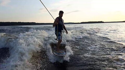 Mike Wake Surfing