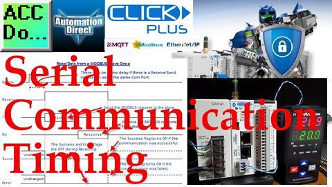 Click PLC Serial Communication Timing