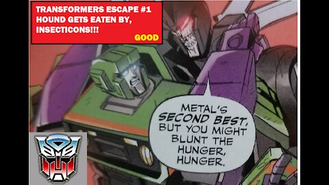 TRANSFORMERS ESCAPE #1 REVIEW