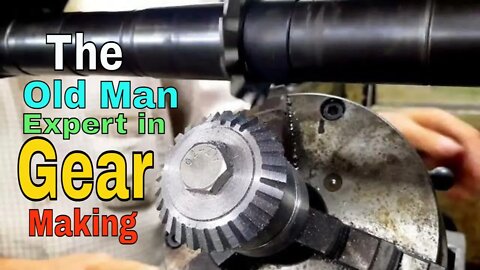 Check It Out! Gear Manufacturing Process - Making a bevel gear on horizontal milling machine. Enjoy
