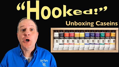 Get A First Look At Casein Paint With This Unboxing And Demo Video!