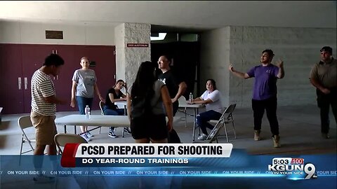 PCSD: Prepared for active shooter situation at moments notice