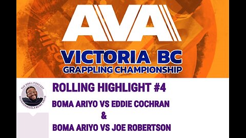BJJ Highlight #4 - AVA BlueBelt Absolute Division(GOLD Medalist) OBA Vs Eddie Cohran & Joe Robertson