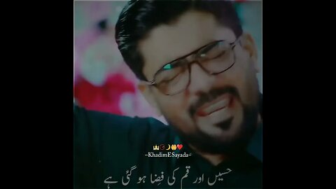 Namaz E Wila-New Manqabat Mir Hasan Mir WhatsApp Status 11 Zilqad #mirhasanmir #shorts #ytshorts |