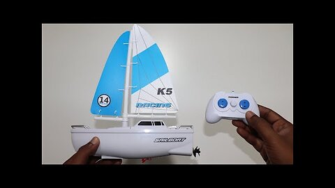 RC Boat Unboxing & Testing – Remote Control RC Racing Boat - Chatpat toy tv