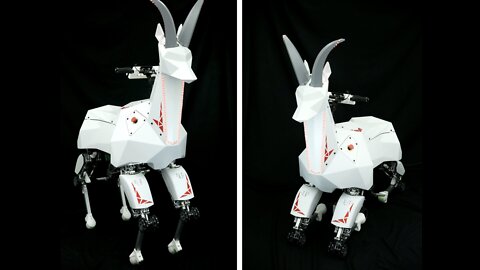 New Kawasaki rideable robotic goat