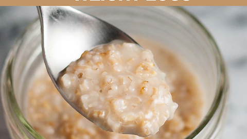 How To Make Oatmeal Water To Stimulate Weight Loss