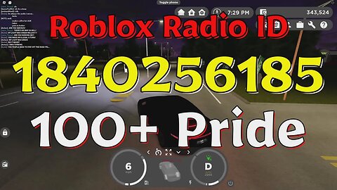 Pride Roblox Radio Codes/IDs