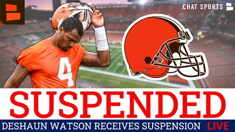 Cleveland Browns News ALERT: Deshaun Watson Suspended 6 Games For 2022