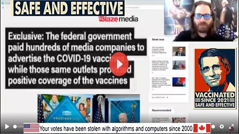 Biden Paid Media Companies a Billion Dollars For Positive Vaxx Coverage