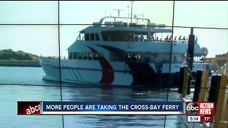 Cross-Bay Ferry sees increased ridership this season