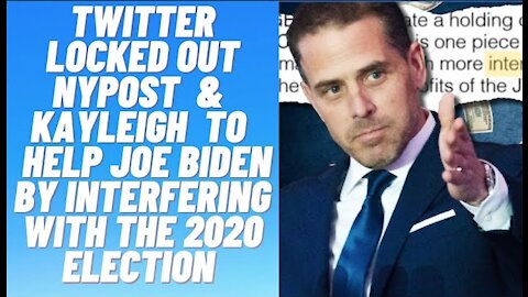 Ep.181 | TWITTER BANS NYPOST & KAYLEIGH McENANY TO HIDE THE TRUTH FROM THE PUBLIC ABOUT HUNTER BIDEN