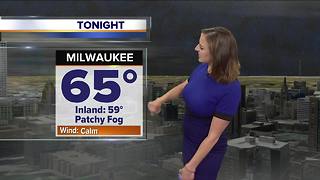 Cooler with patchy fog tonight