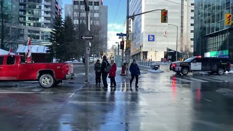 Gas Jerry Cans Sighted! Today Ottawa RAW footage Freedom Convoy 2022