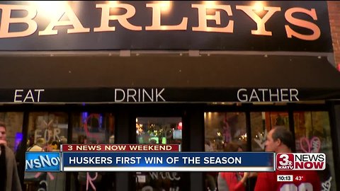 Huskers win first game of the season and get free beer in Council Bluffs