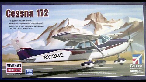 1/48 Minicraft Cessna 172 Review/Preview