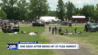 Fatal accident at Springville Flea Market