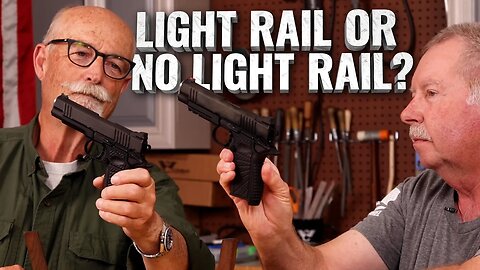 Light Rail vs No Light Rail - The new SFT9 with a rail - Bill Wilson & Ken Hackathorn Gun Guys EP73