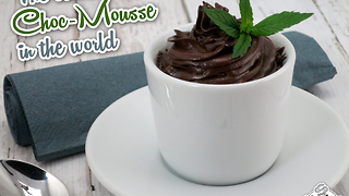 Easiest chocolate mousse recipe in the world