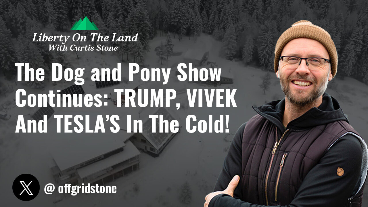 The Dog & Pony Show Continues! TRUMP, VIVEK and TESLA's in the COLD!