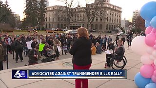 INSIDE THE STATEHOUSE: Nike-sponsored trans athlete leads rally opposing transgender-targeted bills